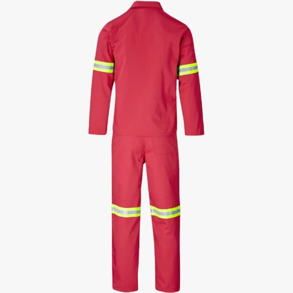 Brands Premium 2 Pc Conti Suit With Reflective Tape Red | Brands