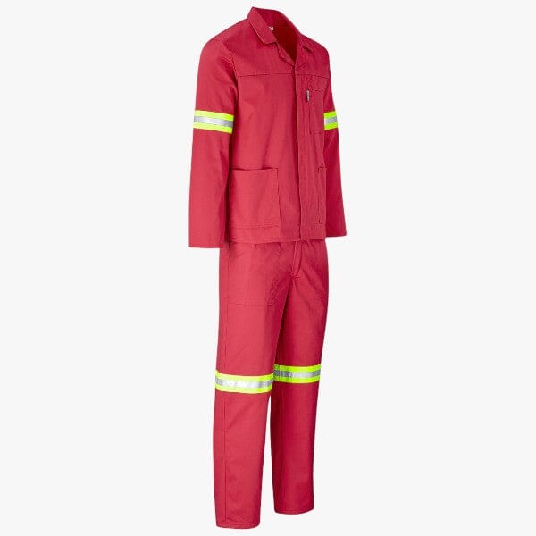 Brands Premium 2 Pc Conti Suit With Reflective Tape Red | Brands