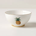 British Colonial Bamboo Rice Bowl