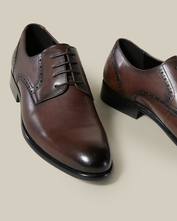 Brogue Accented Formal Shoes