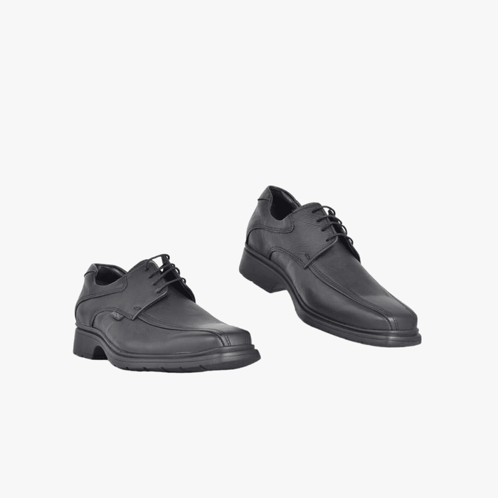 Bronx Mens Slot Lace Up Shoe Black | Bronx