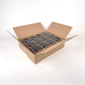 CandleScience Bubble Tumbler 12-Pack Shipping box for bulk candle shipping available from Flush Packaging