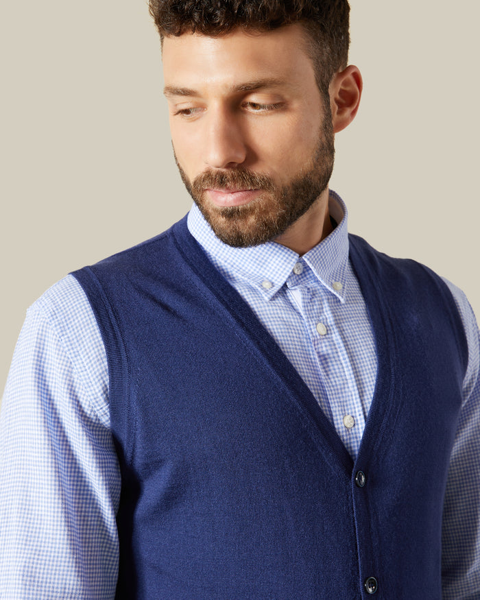 Buttoned Front Vest