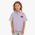 Calvin Klein Kids Pique Badge Golfer Lavender | Calvin Klein