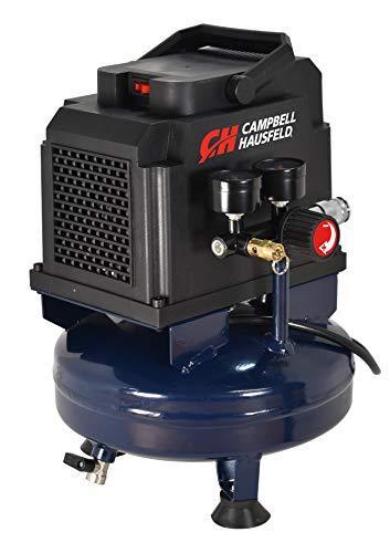 Campbell Hausfeld 1 Gallon Portable Air Compressor with Inflation Kit & Air Hose, w/Accessory Kit (DC010010E)