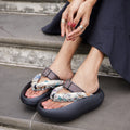 Canvas Bloom Thong Platform