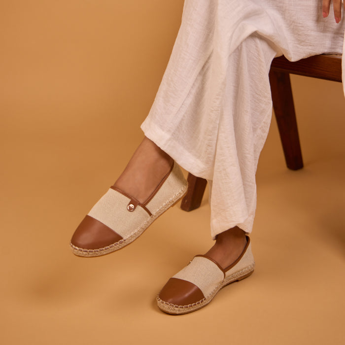 Canvas Tan Espadrille
