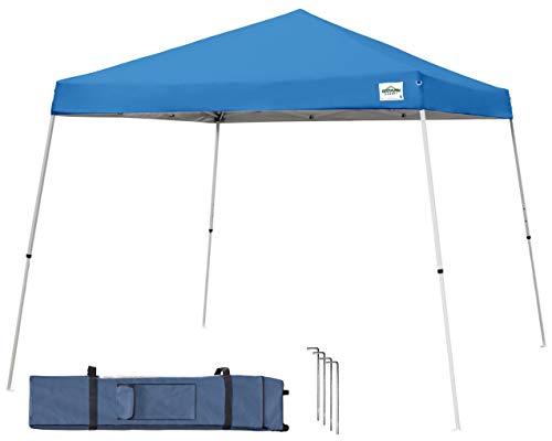 Caravan Canopy 21207800020 12x12 V-Series 2 Instant Canopy Kit, 12'x12' base; 9'x9' top, Blue