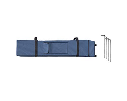 Caravan Canopy 21207800020 12x12 V-Series 2 Instant Canopy Kit, 12'x12' base; 9'x9' top, Blue