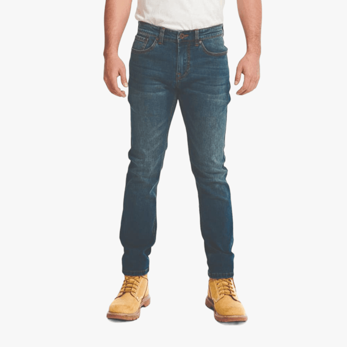 Cat Mens Ninety Eight Slim Fit Jean Dark Stonewash | Caterpillar