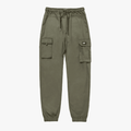 Cat Mens Utility Tie Waist Cargo Jogger Pants Dusty Olive | Caterpillar