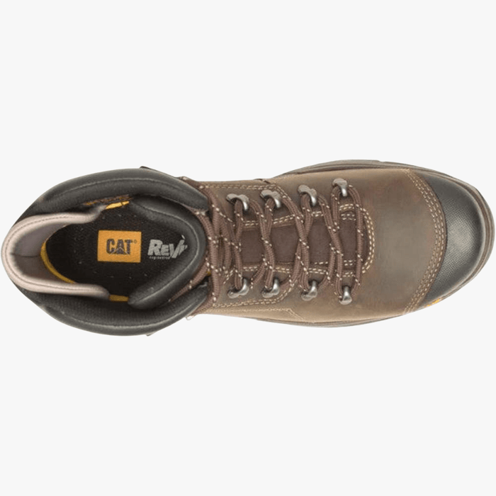 Caterpillar Mens Diagnostic 2.0 St S3 Wr Hro Sr / En/Steel Toe Boot Dark Coffee | Caterpillar