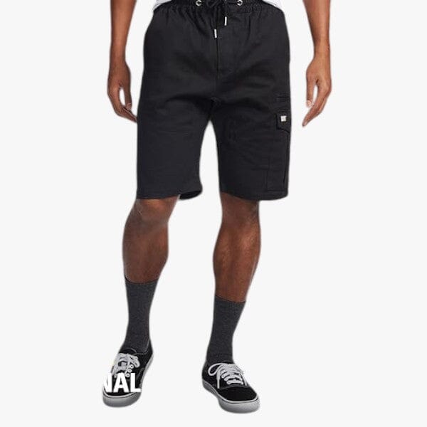 Caterpillar Men's Foundation Cargo Shorts Pitch Black | Caterpillar
