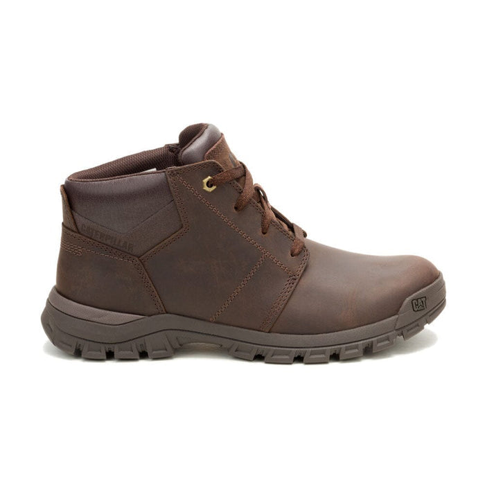 Caterpillar Mens Threshold Chukka Boot Dark Brown | Caterpillar
