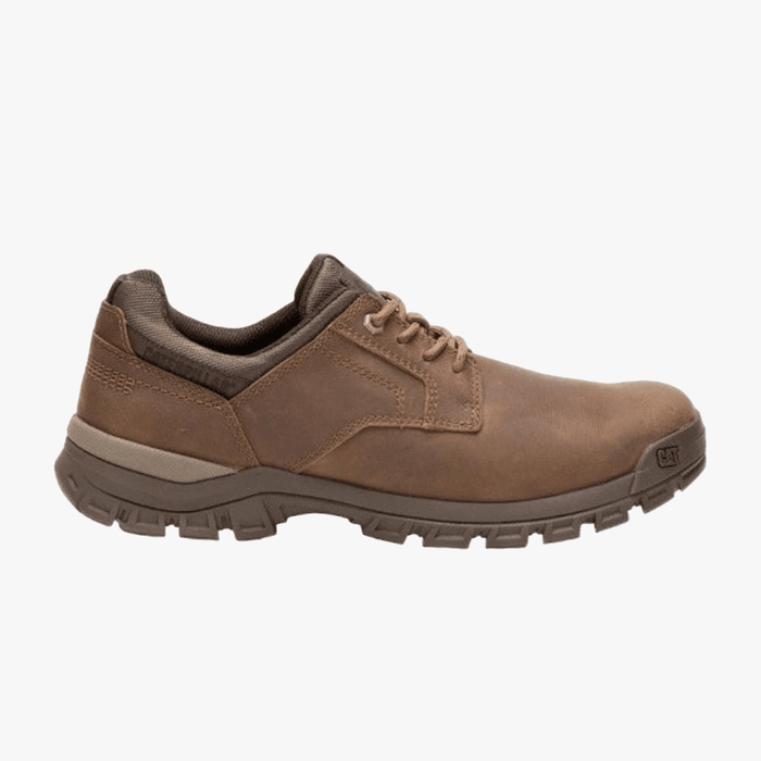 Caterpillar Mens Threshold Lace Up Low Shoe Wild Mushroom | Caterpillar