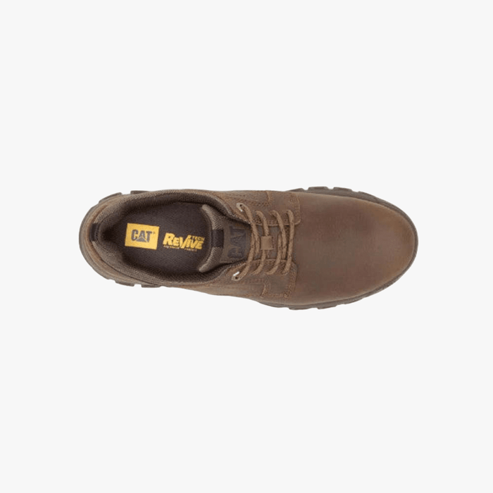 Caterpillar Mens Threshold Lace Up Low Shoe Wild Mushroom | Caterpillar