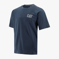 Caterpillar Mens Trademark Short Sleeve Tee Eclipse | Caterpillar