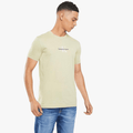 Ck Mens Monogram Tee Lt Green Calvin Klein