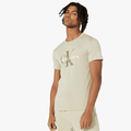 Ck Mens Seasonal Monogram Tee Lt Green Calvin Klein