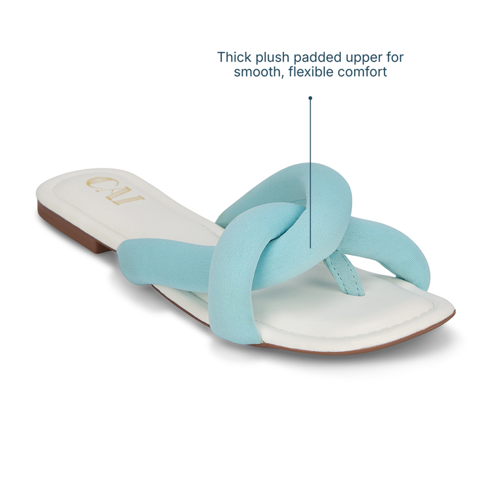 CloudKnot Blue Flats