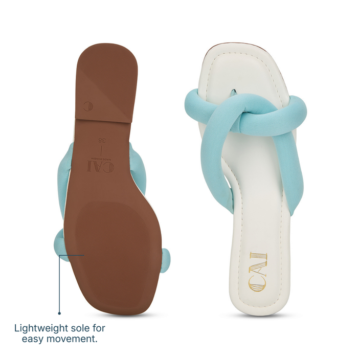 CloudKnot Blue Flats
