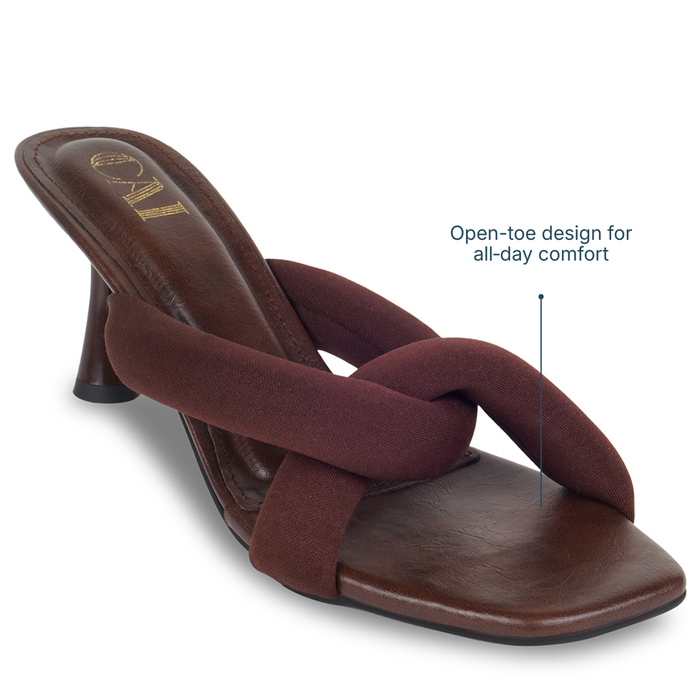 CloudKnot Mocha Heels