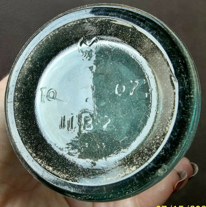 Codd Soda Bottle from William Baxter Water Works, Haslingden, UK