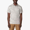 Columbia Mens Tech Polo Short Sleeve Golfer Dark Stone | Columbia