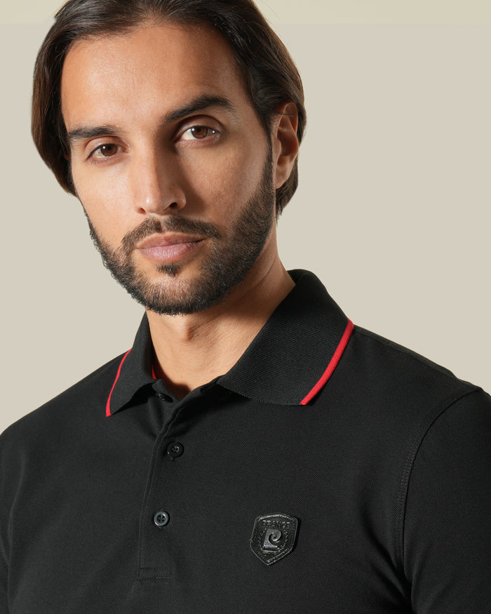 Contrast Tipping Polo Shirt