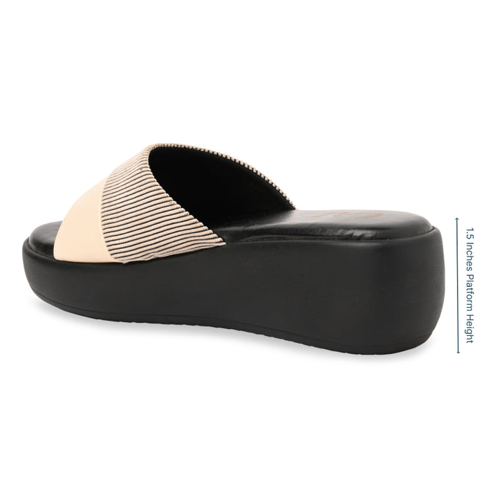 Corduroy Black Platform