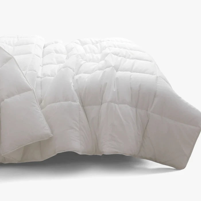 Luxury Micro Fibre Double Duvet Inner, 200x200, from Cotton Co Hotel Collection, in white with a soft, quilted design.