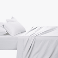 Cotton Co T400 Double Fitted Sheet Extra Depth 137X200 40 White Cotton Co