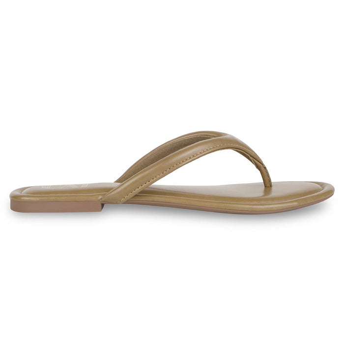 Crest Beige Flats