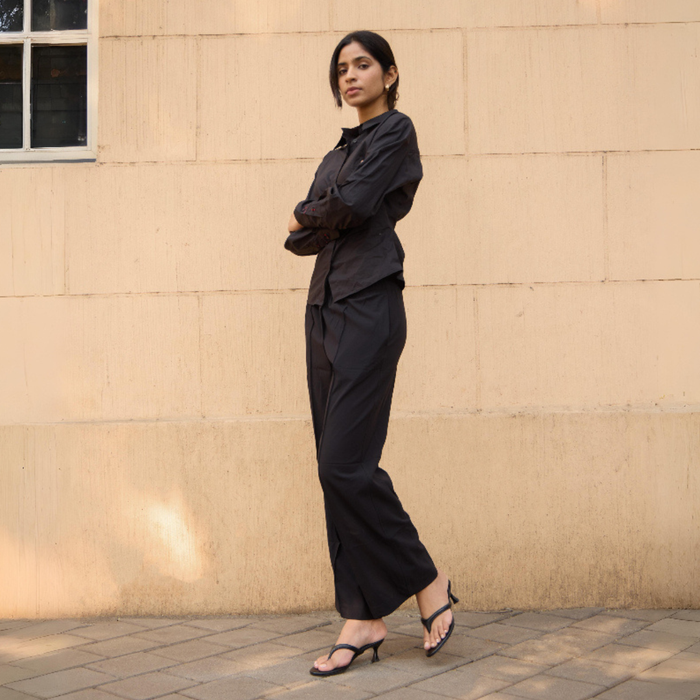 Crest Black Heels