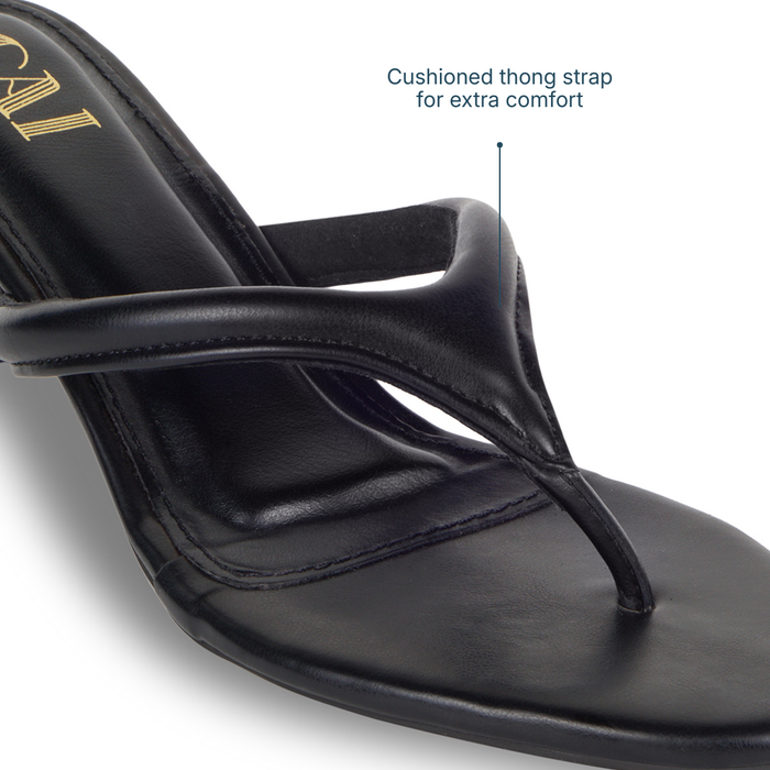Crest Black Heels