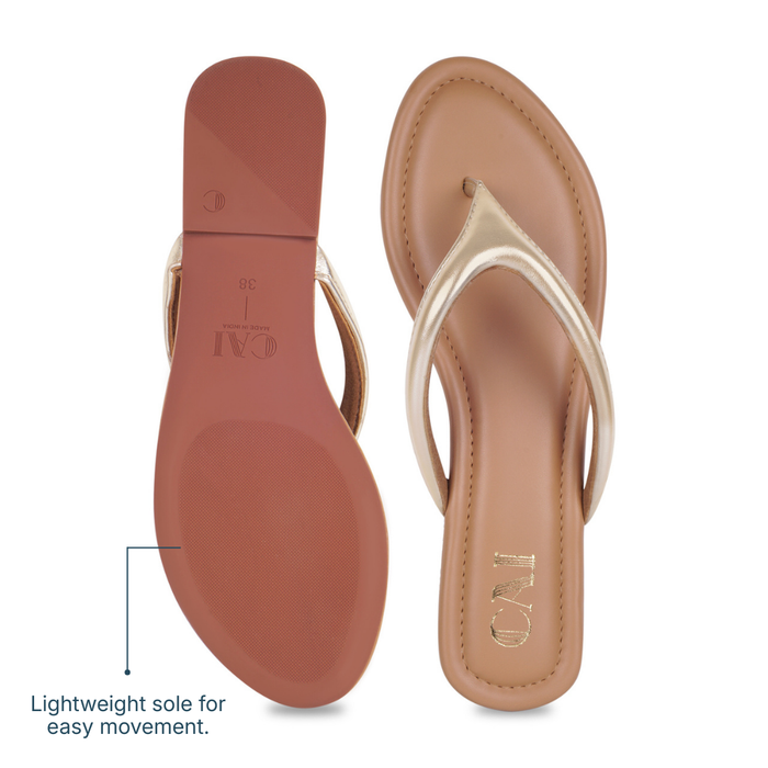 Crest Gold Flats