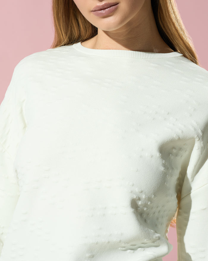 Crewneck Knit Pullover