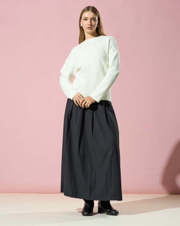 Crewneck Knit Pullover