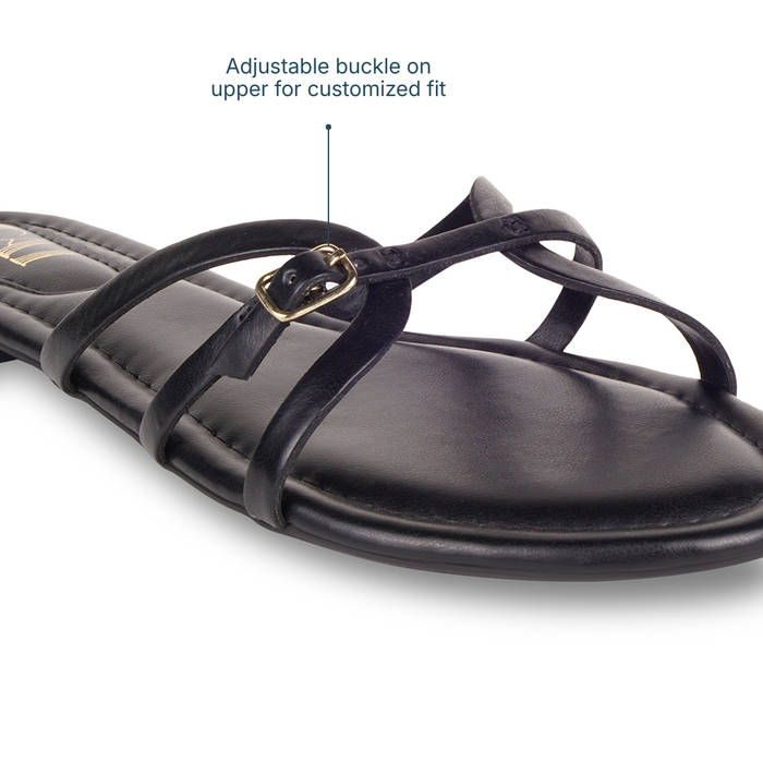 CrossLine Black Flats