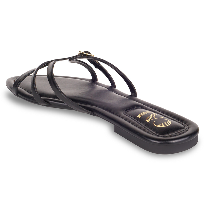 CrossLine Black Flats