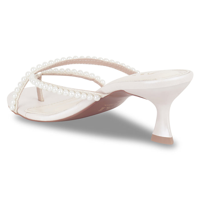 Crossway Pearl Cream Heels