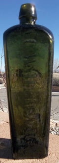 C.W. Herwig Gin Bottle in Olive, from the Netherlands!!