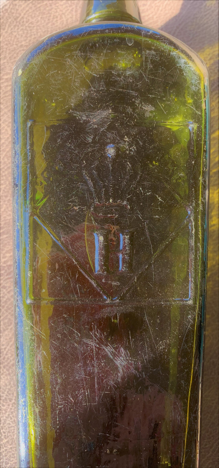 C.W. Herwig Gin Bottle in Olive, from the Netherlands!!