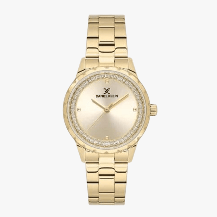 Daniel Klein Premium Champagne Dial Analogue Watch Daniel Klein