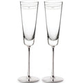 Darling Point Mr. & Mrs. Champagne Flute, Set of 2