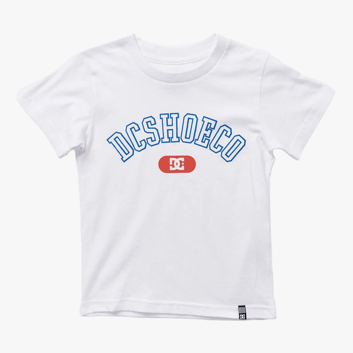 Dc Boys Archer Short Sleeve Tee White Dc