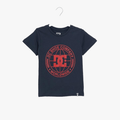 Dc Boys Pressed Short Sleeve Tee Navy Blazer Dc