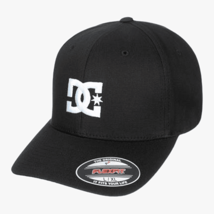 Dc Mens Cap Star Cap Black Dc
