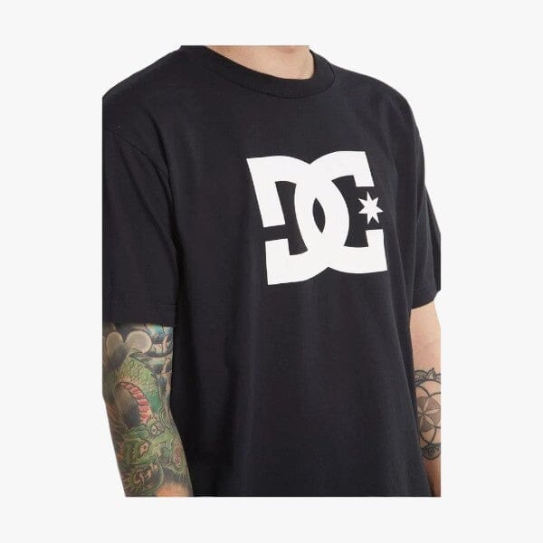 Dc Mens Dc Star Short Sleeve Tee Black Dc