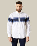 Denim Paneled Shirt